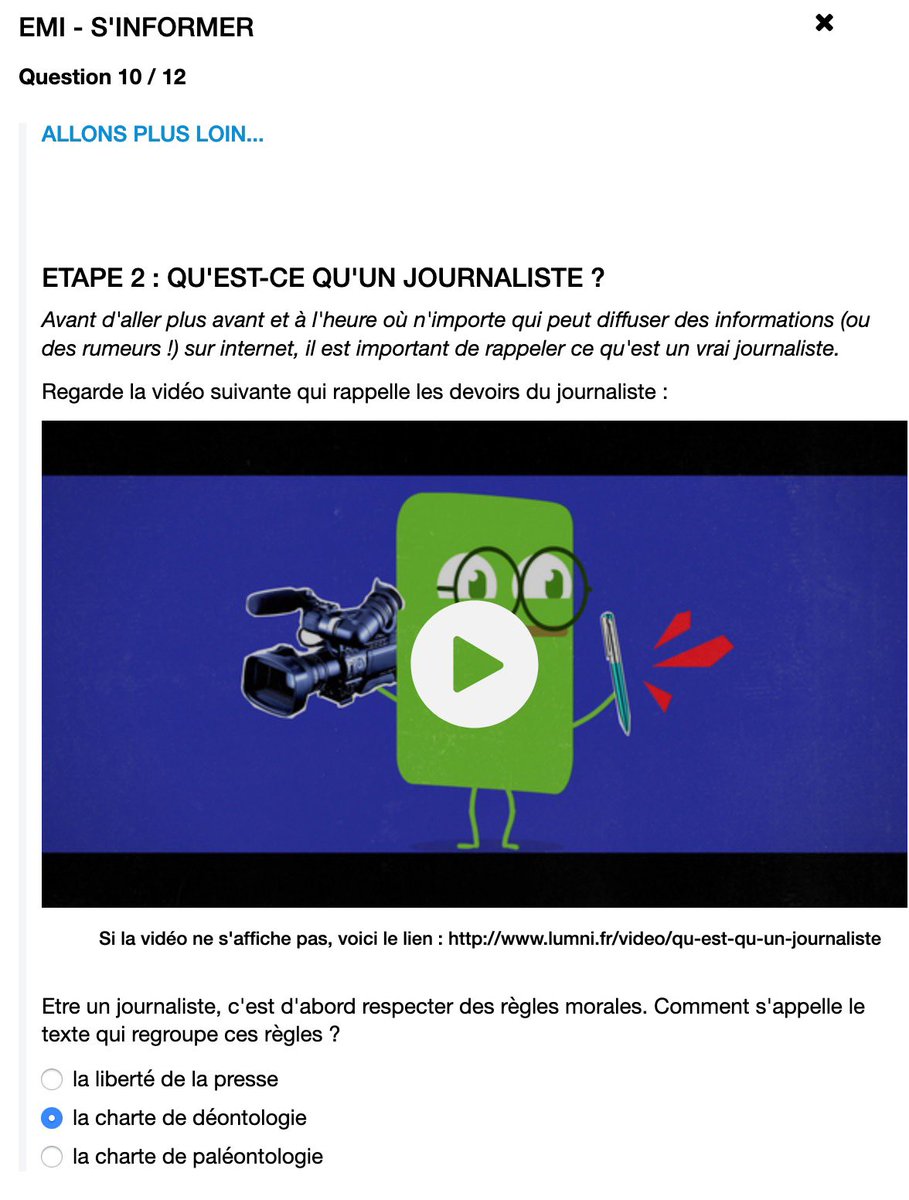 La déontologie, c’est l’ensemble des règles auxquelles sont soumis les journalistes. 13/