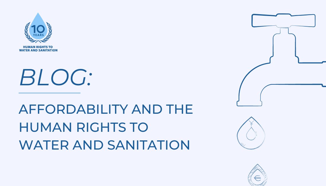 "Affordable WASH for all? A human-rights based approach to affordability"Read the blog based on my 2015 report on affordability. http://tiny.cc/bn22mz 