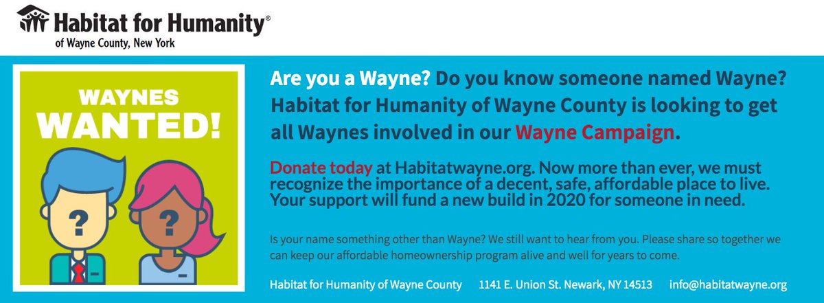 Habitat for Humanity of Wayne County tweet media