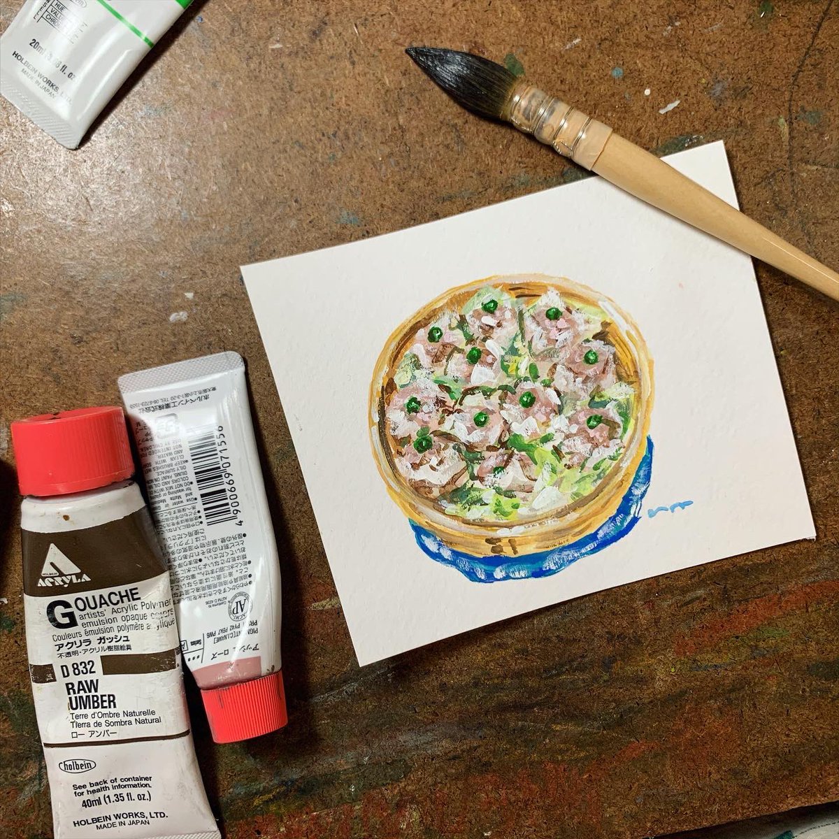 はらぺこめがね A Twitter おうちでシュウマイ 思いのほかうまい 餃子より簡単やと思う 包むのもごまかし効くし ちっちゃめ絵 シュウマイ アトリエめし