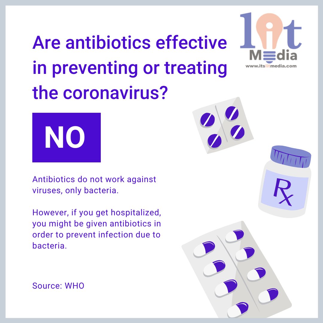The World Health Organization is partnering with local government agencies world wide to ensure that we are empowered and informed. 
Information is power and together we can #StopTheSpread

#ILM #COVID19 #WHO #BahamasStrong #TheMoreYouKnow