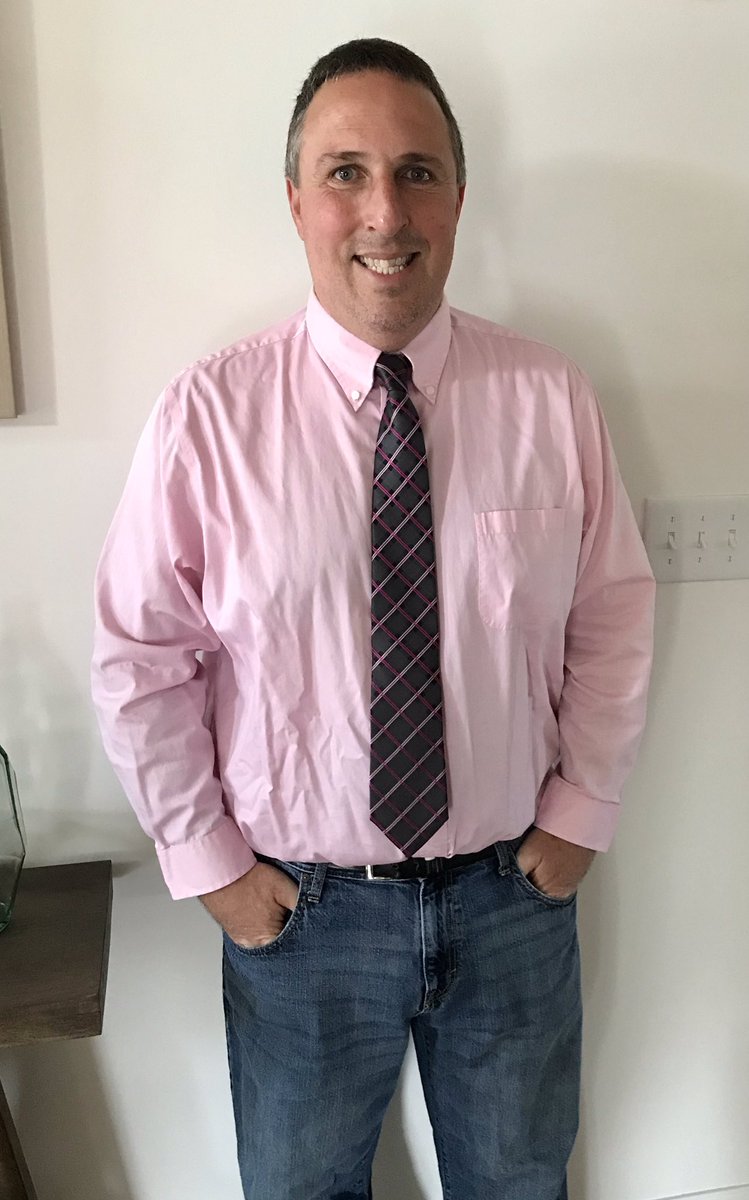 MoCatFan's tweet photo. Day two of Virtual Spirit Week- Pink out theme. Warning- no irons were used or damaged for the sake of this photo! #LSNVirtualSpirit @lsnstuco https://t.co/JJLQmEYNaj