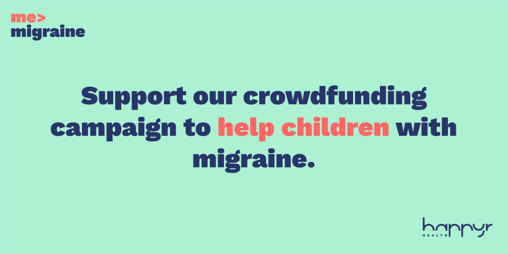 Children with #migraine need our support. Now more than ever this has to happen remotely. 

We just launched our #MeOverMigraine campaign to give #children the tools they need. 

With every donation, you can help us to make this happen! bit.ly/2VzhKVG