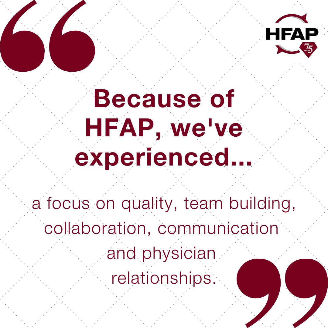 HFAPquality's tweet photo. HFAP enables healthcare providers to build trust and confidence. Deatra Howard, VP and chief nurse executive at Loretto Hospital, saw that accreditation allowed her staff to achieve a more collaborative, efficient and quality-driven work environment. #HFAP75Anniversary https://t.co/6r6jydWZ9f