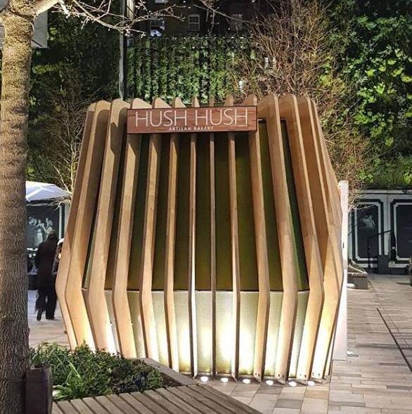 brownstudio's tweet photo. Remembering back to this time last year when we delivered our smallest hospitality project for hush hush chefs in london #brownstudio #hospitalitydesigners #smallbutbeautiful #podarchitecture #londondesignstudio https://t.co/zfaDy2SJwl
