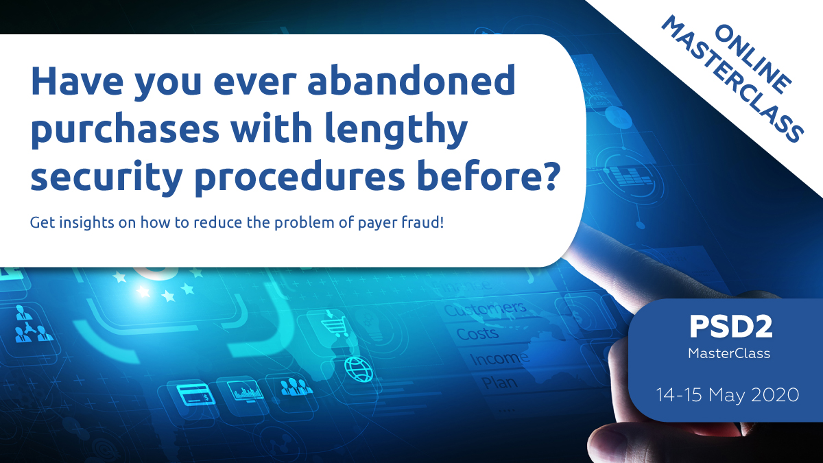 europeanpayment's tweet photo. Increase the security of #online payer-initiated transactions and reduce the problem of payer #fraud by joining our ONLINE #PSD2 MasterClass on 14-15 May, 2020 led by Rodrigo Zepeda. More information: https://t.co/igZw8Tzj8Q #onlinelearning #payment #banking https://t.co/yNNPvX7FoS