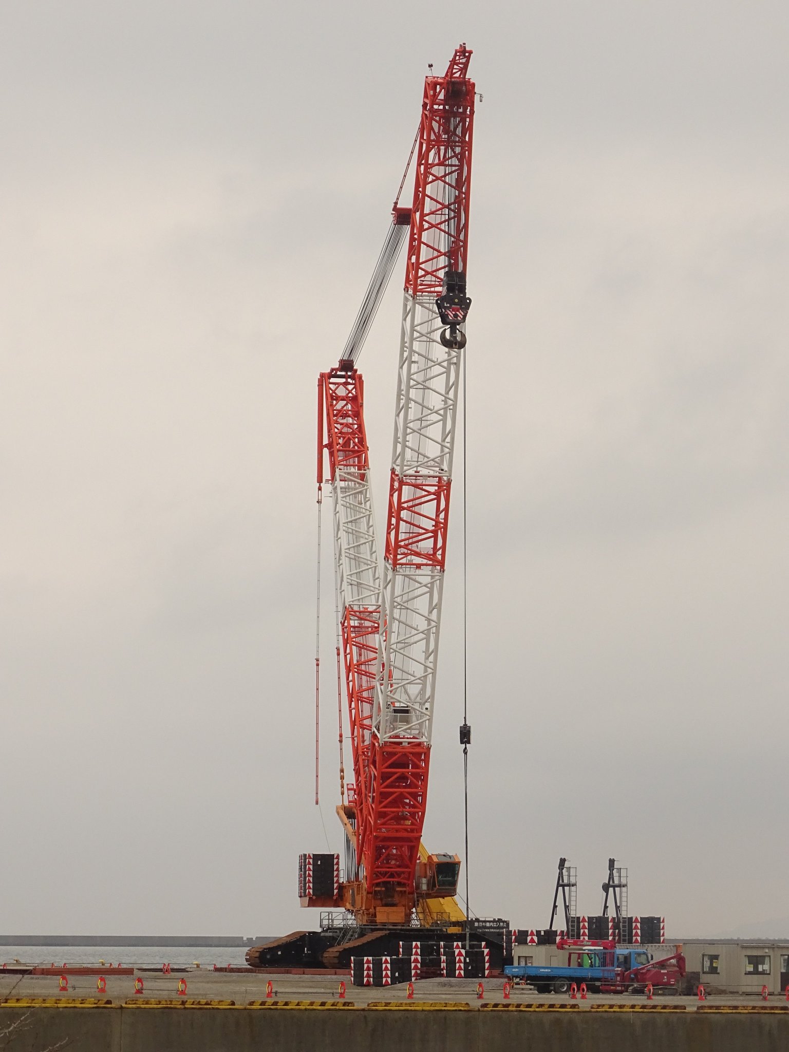 吊りクレーン Panther Foxy Advanced Compact Platform Crane