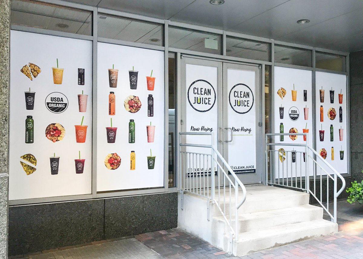 ModulexCarolina's tweet image. Times are changing with social distancing, and your marketing tactics should be as well. We create vibrant window graphics that can inform passerby's about your current hours, delivery options, and more. Contact us for design inspiration at contact.carolinas@modulex.com.