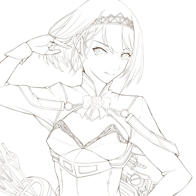 ソルドさんから @sldyw のご指名ありがとうございます。
お気に入りというとこの辺り。アークロイヤルは完成品じゃなくて線画の方で、巻雲&風雲に至っては原稿の端っこに適当に描いてあった最終的に消えたらくがきだけど気に入っている。
誰に回せばいいかわからないので受け取るだけ…
#絵描き繋がれ 