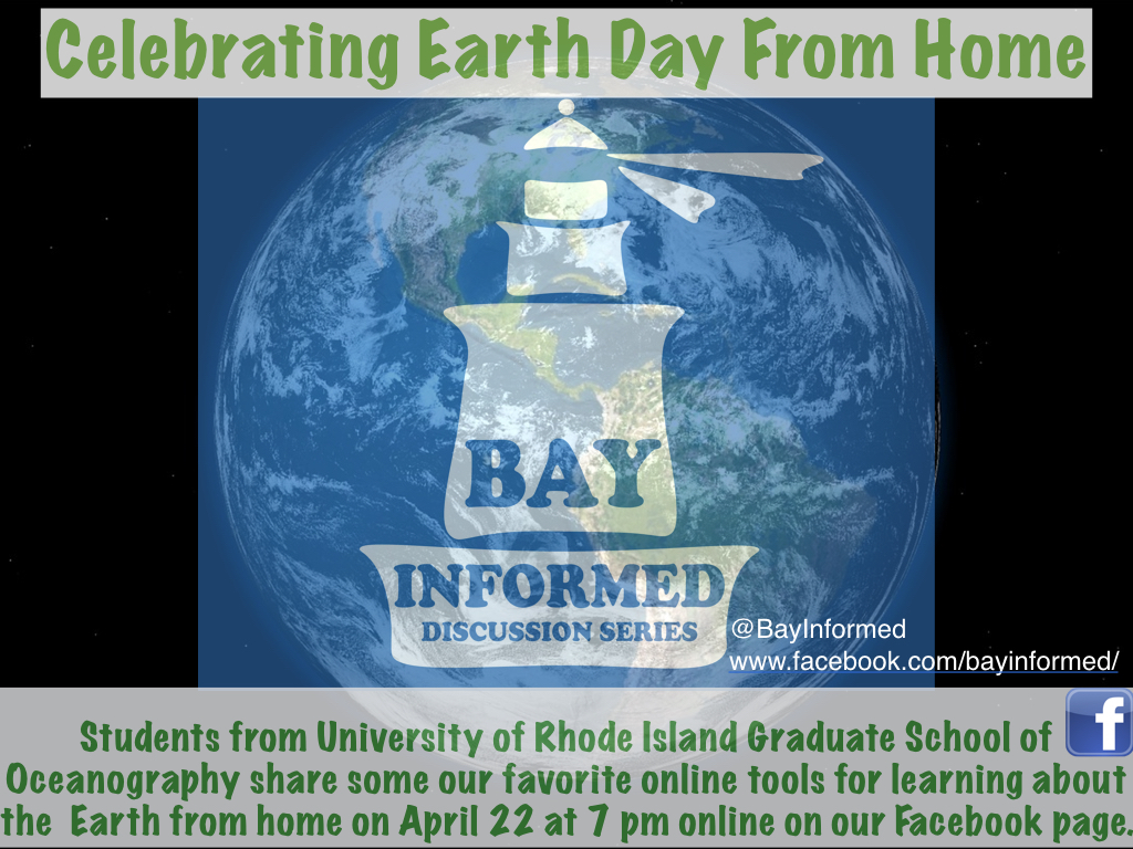 BayInformed's tweet photo. We loved connecting with you all online last month, so this month we will be doing an online #EarthDay2020  celebration on April 22 at 7 pm by sharing some of our favorite online resources to learn about the #earth. https://t.co/qdsqfqItzP