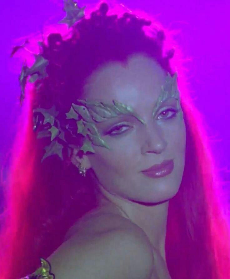 Uma ThurmanMovies :Pulp Fiction Batman and RobinGattaca -We gotta thank DC for letting Uma Thurman portray Poison Ivy in Batman and Robin.-One of those very few people who rocked the edgy role in film. 