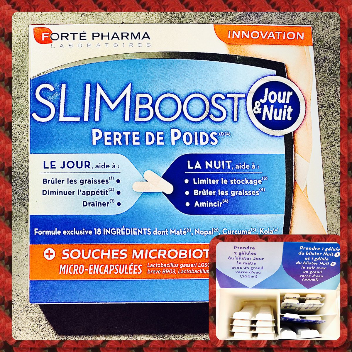 yanikarpediem's tweet photo. Test complet du #slimboost de chez @FortePharmaLB sur ce lien https://t.co/lIhrpysYei avec @easypara #minceur #probiotique #test #pertedepoids https://t.co/72cEOZWBxr