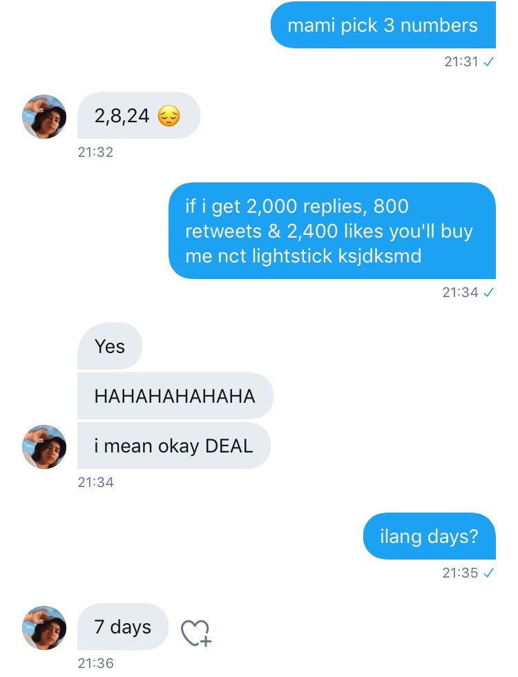 haeflwrsun's tweet photo. hi nctzens and non-nctzens, pls help me reach:

2,000 replies
800 retweets
2,400 likes 

for nct's lightstick :( https://t.co/CmQndLk8KF