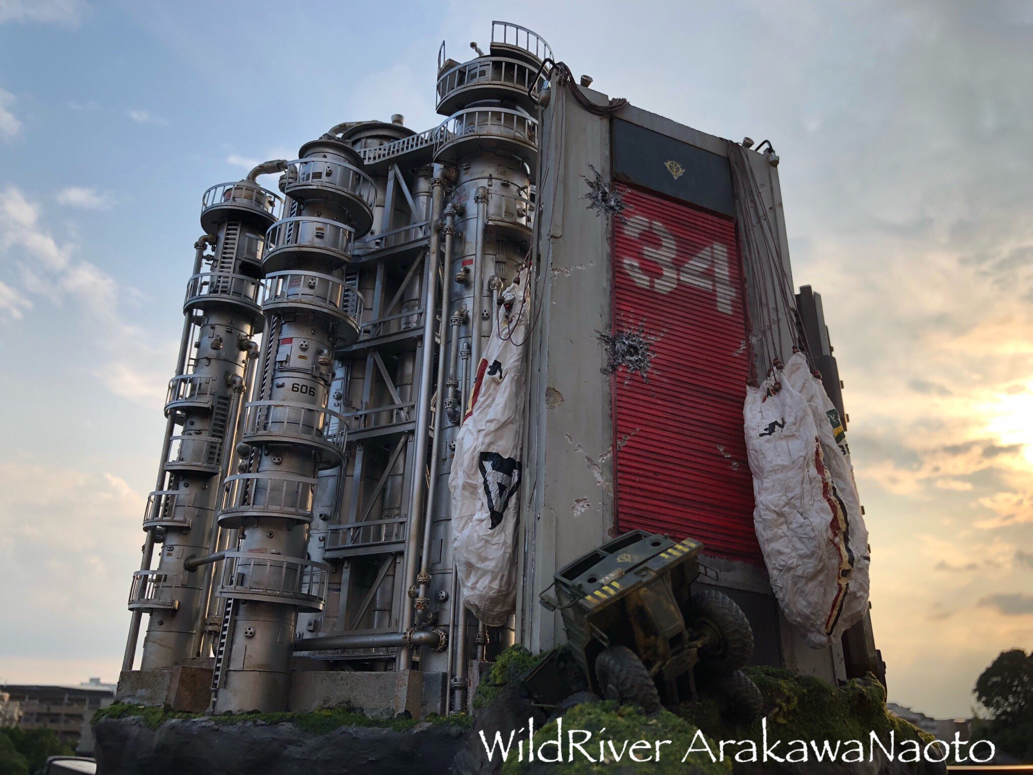 米国ラルパーサ社の魔法使いのジオラマ（珍品） WildRiver荒川直人@8/23千葉しぼり展示会参加&ジブリ立体造型物