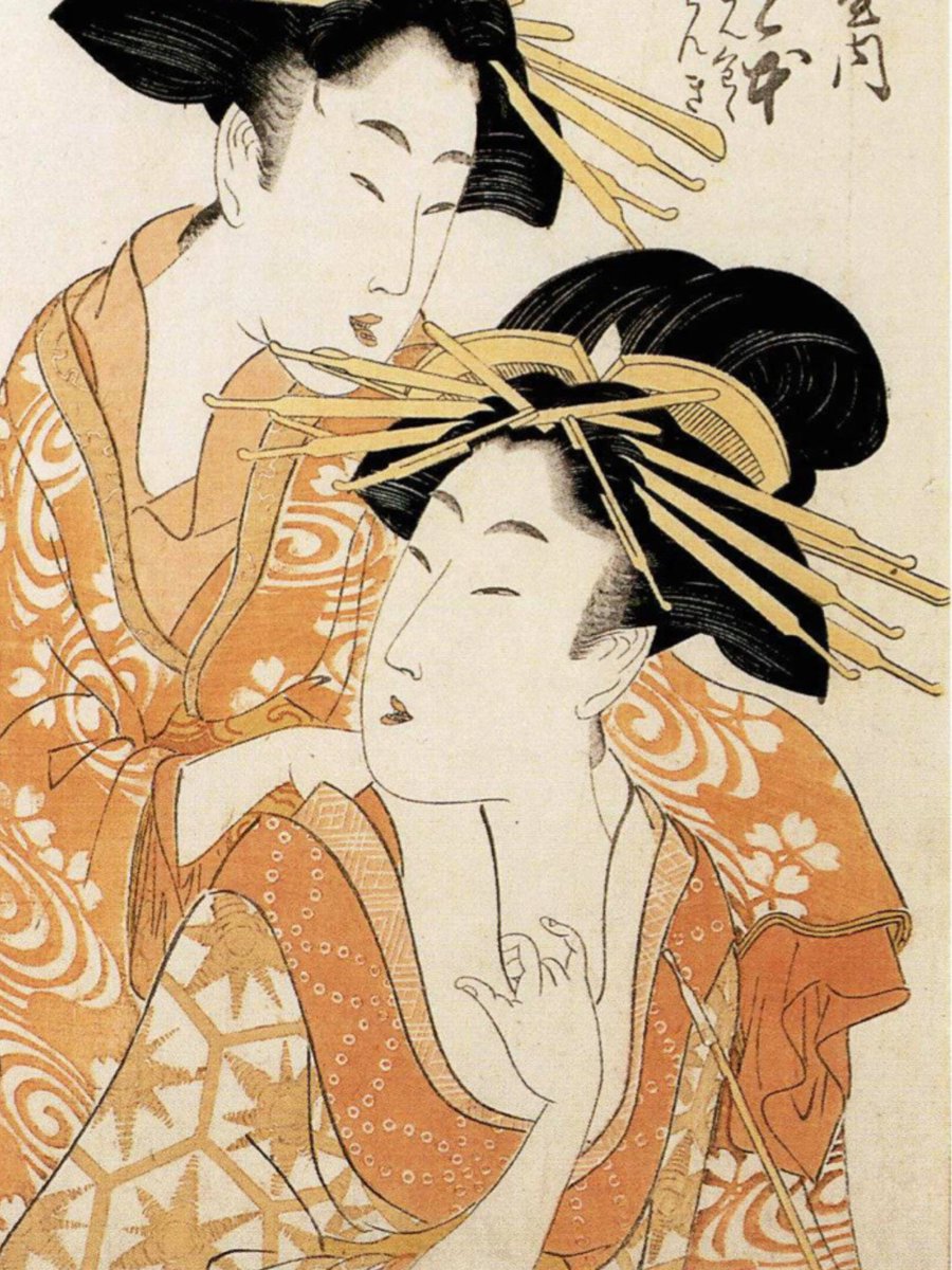 今描いている下絵は、画題は前回と同じ「見立て弁天」、直接的なポーズは歌麿や上村松園からの引用とする予定ですが、これからここにどんどんレイヤーを足して行きますよ〜〜絵を構成していくのはとても大変ですが楽しい作業です ;) 