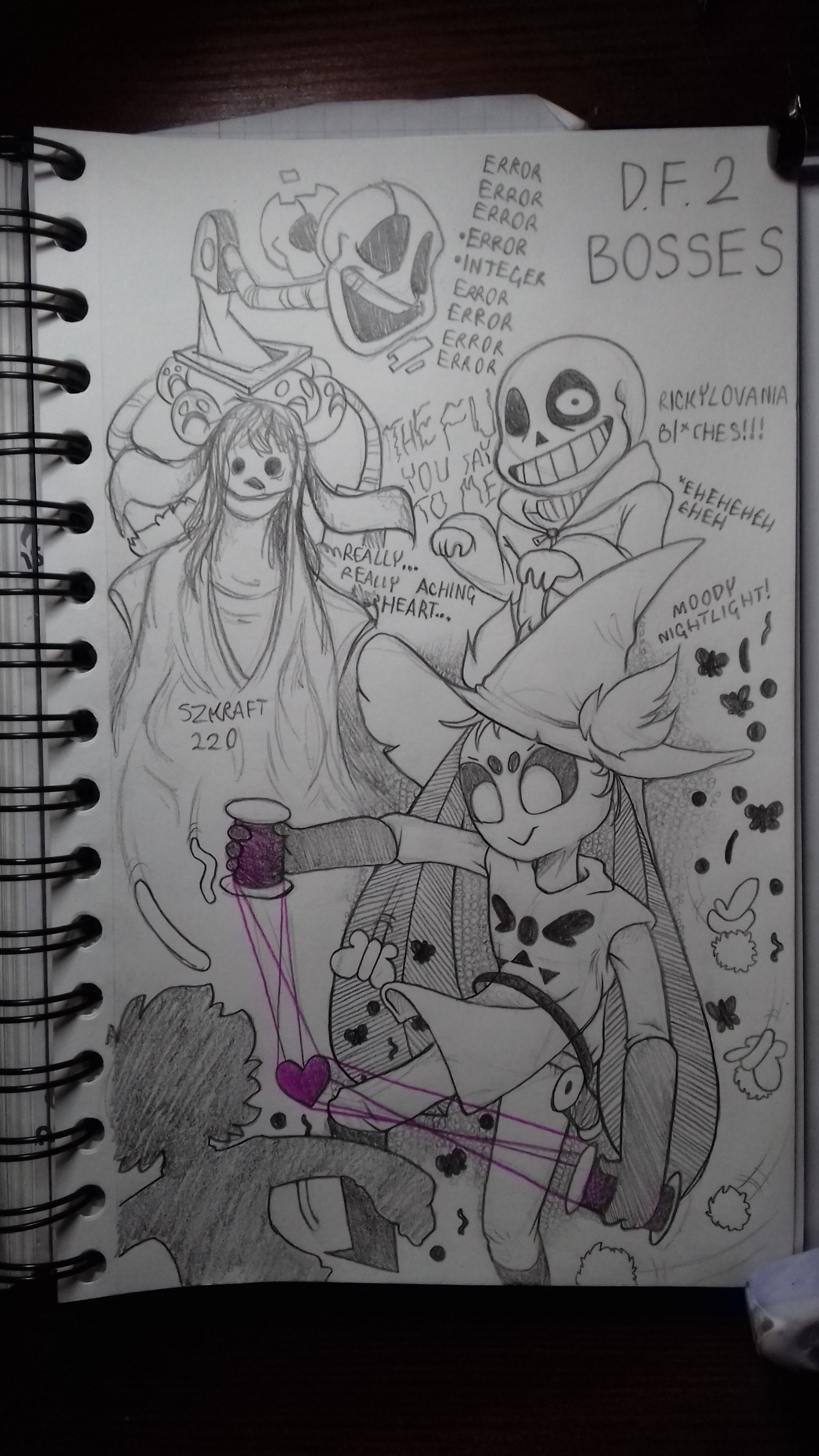 Ink sans drawing! (Not completely complete, but wanted to share) :  r/Undertale