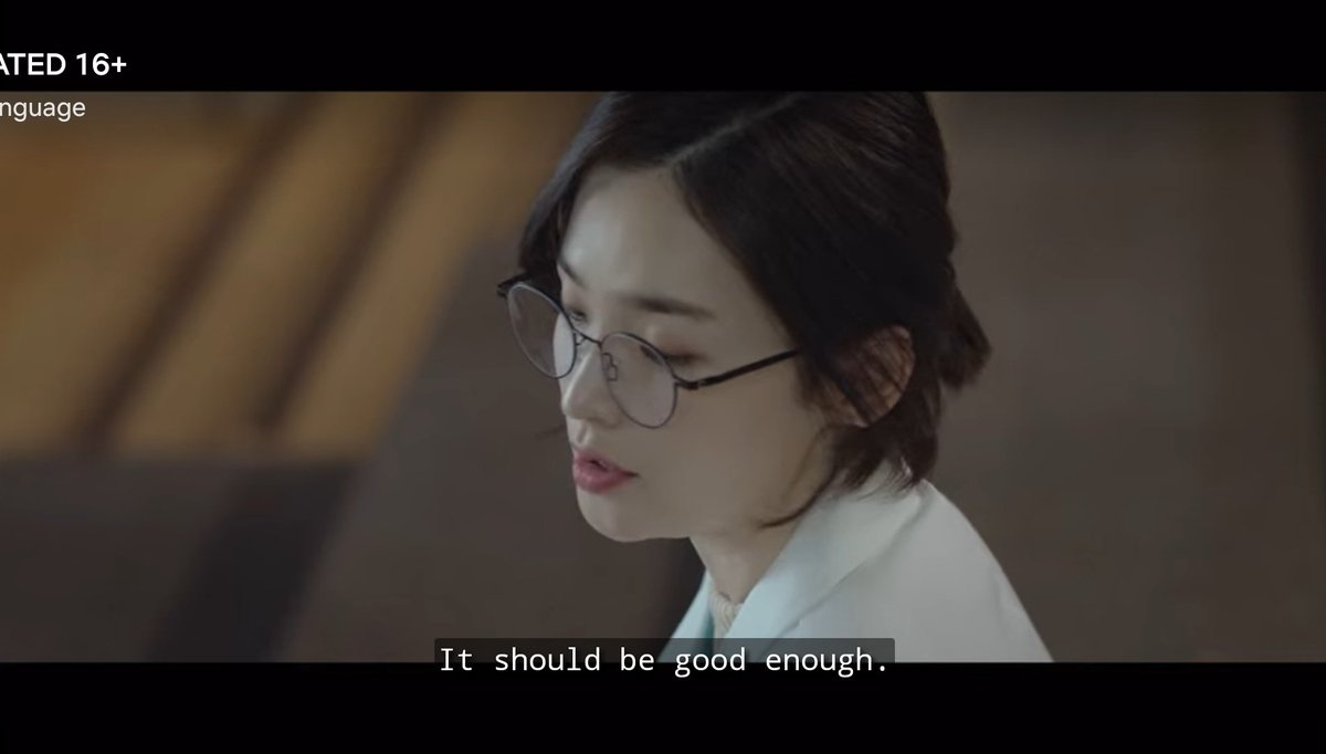 6. Ep1  #HospitalPlaylistDr Bong whined Song Hwa buys him only an Americano, she replied"Americano should be good enough. Btwn same batch friends, if we give something better (than Americano), it'll make us uncomfortable towards each other"But Netflix sub didn't capture that