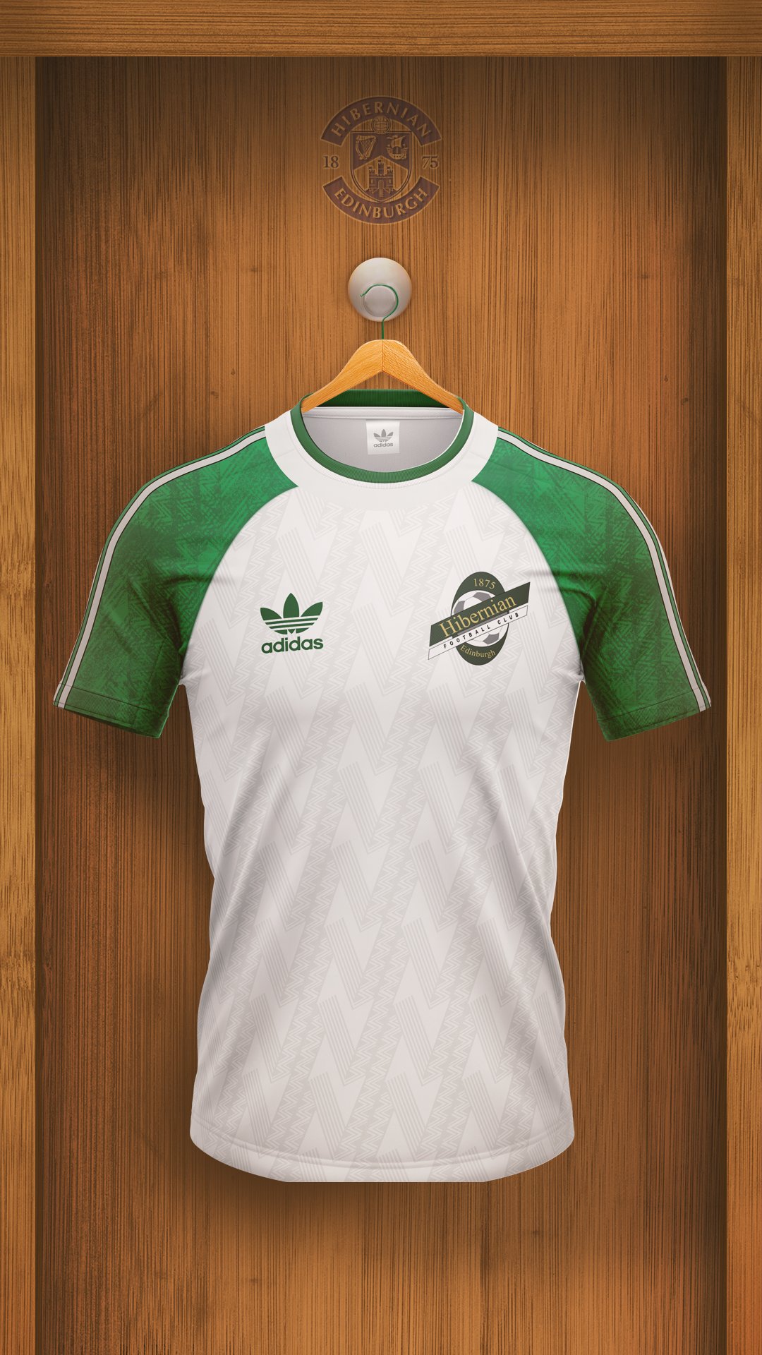 Hibs adidas best sale strip