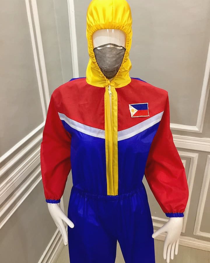 newswatchplusph's tweet photo. A designer and physician in Mindanao team up to create this protective suit for health workers manning the frontlines in Cagayan de Oro. 

Join us tomorrow as we go straight to #TheSource of the story: Guela Ampong and Dr. Jamillah Watamama

🕘 9am live on Facebook and TV https://t.co/Fpz78UCY2X