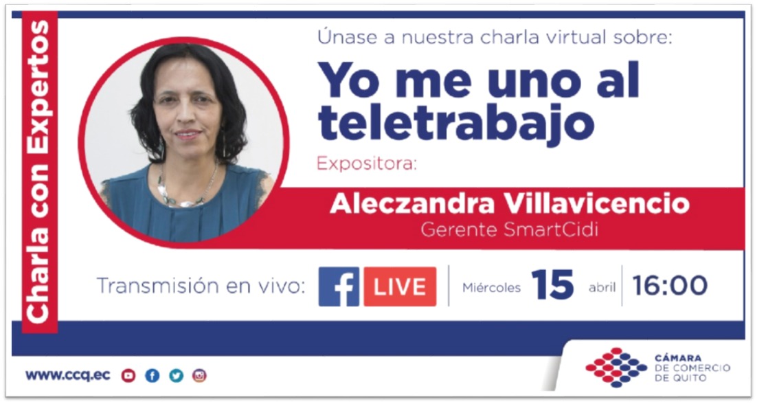 lacamaradequito's tweet photo. #CharlaConExpertos #CCQTips
🔴HOY DESDE LAS 16:00 POR FACEBOOK LIVE🔴
Nos acompañará Aleczandra Villavicencio @GAVVtech de #Smartcidi, para darnos algunas recomendaciones sobre el teletrabajo.
Síguela en vivo a través de nuestra fanpage de facebook👉https://t.co/RS8LL5iFeX https://t.co/z7m54V4J2v