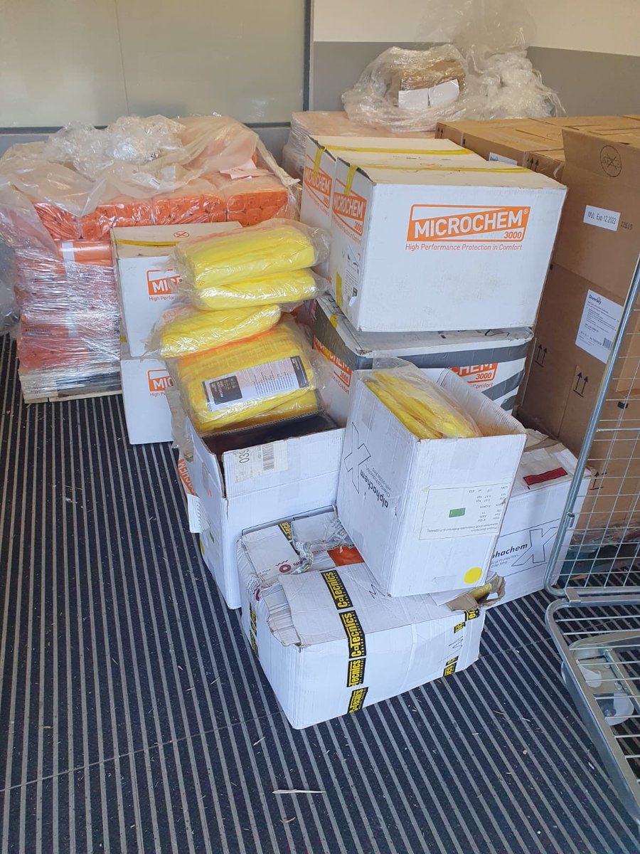 We’re honoured to have donated over 30 boxes of PPE to front line workers at Durham &amp; Darlington NHS Foundation, Gateshead NHS Foundation and local charities. 

If you have anything you can spare please consider donating it.

Pass on the PPE

 #passontheppe #ppe #nhs @oilandgasuk