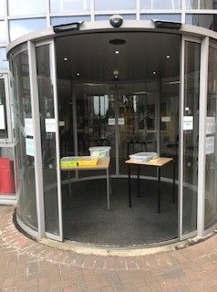 HavensHealth's tweet photo. You must still provide a urine/stool sample if the doctor asks. There are trays in the main doorway that contain sample bots with bags and age-appropriate forms for you to fill in. Please place your sample pot and form in the bag and in the sealed box in the main doorway. https://t.co/V9kXUQBWrl