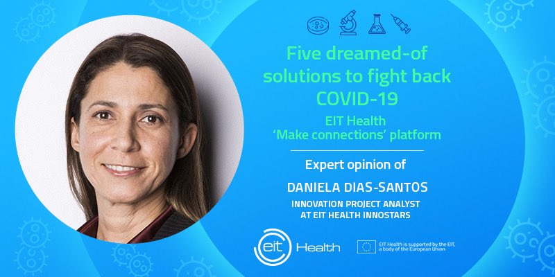 healthinnostars's tweet photo. What are we all looking for on the @EITHealth #matchmaking platform👥? Read the latest #InnoStars⭐️ article about 5 dreamed-of solutions from our expert- Daniela Dias Santos
https://t.co/v0agkCFJa1
@EITeu https://t.co/Dd7kIM1Pja