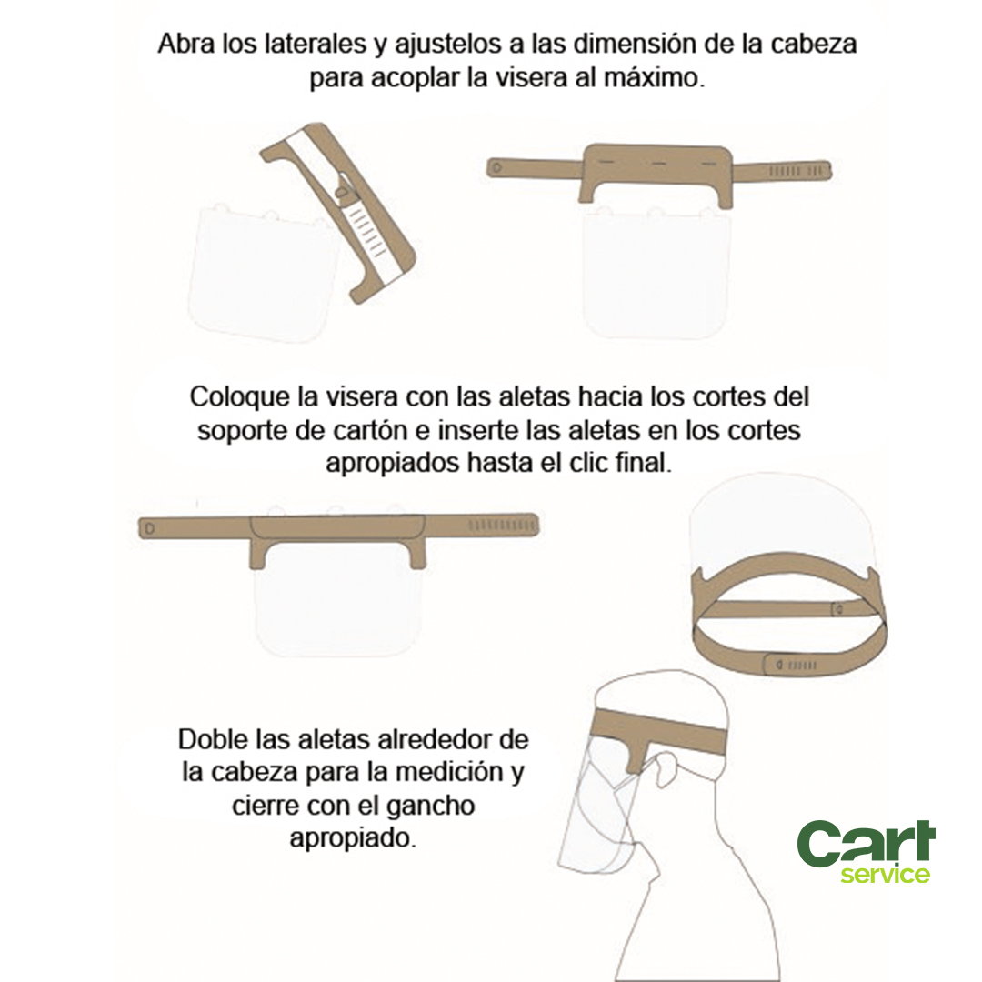 cartservicecs's tweet photo. Estamos encantados de poder ofrecer soluciones a esta pandemia, por eso desde fábrica hemos creado estas viseras protectoras. De fácil montaje y buen acople. Consultarnos para mas información web@cartservice.es https://t.co/xwn5x7DIkx