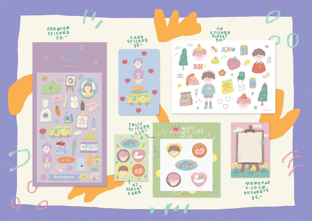 yyellowgirl's tweet photo. 🎢พร้อมส่ง🥛🍐
/ premium sticker 8 อัน
/ card sticker 4 อัน
ชิ้นอื่นๆ มีอย่างละ 2-3 อันค่ะ
🧈สั่งของทาง dm ได้เลย :ㅇ) https://t.co/iC08qewAci