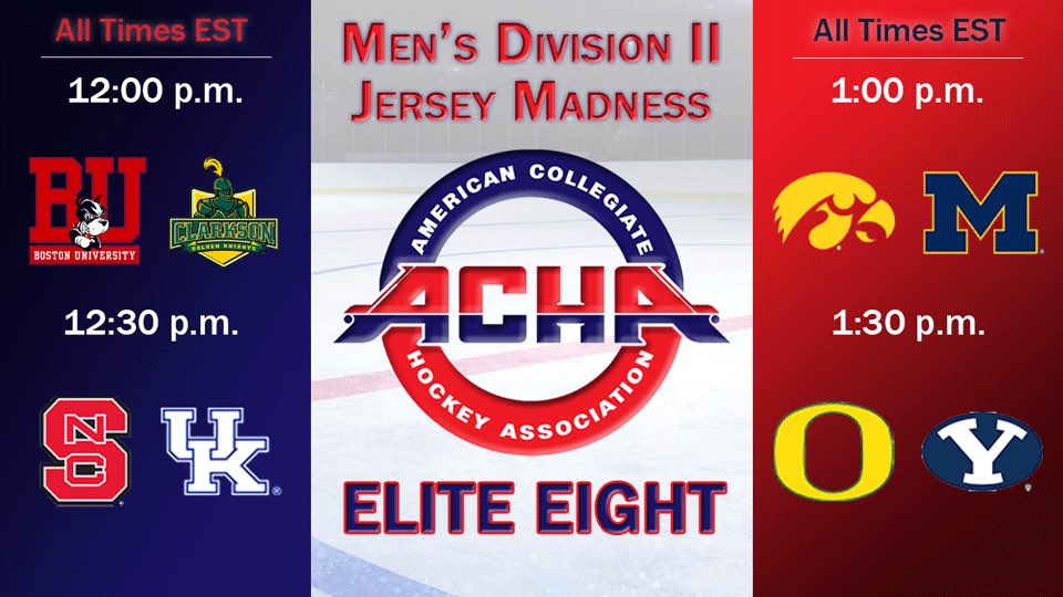 The Elite Eight of #JerseyMadness is upon us as each region will decide a winner into the Final Four! 🙌

📝: Polls will run for 8️⃣ hours..

DAY 8️⃣ - Elite Eight ⤵️