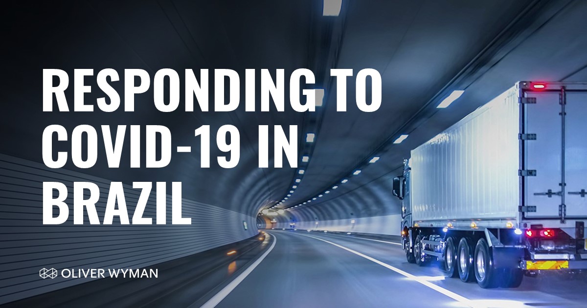 OliverWyman's tweet photo. Our #OWBrazil team discusses government measures and the short- and potential medium-term effects of #COVID19 for Brazilian markets, local supply chain, and businesses. Download full report here > https://t.co/fiEJqS6SHN #OWFinancialServices https://t.co/6UoXdbeSdz