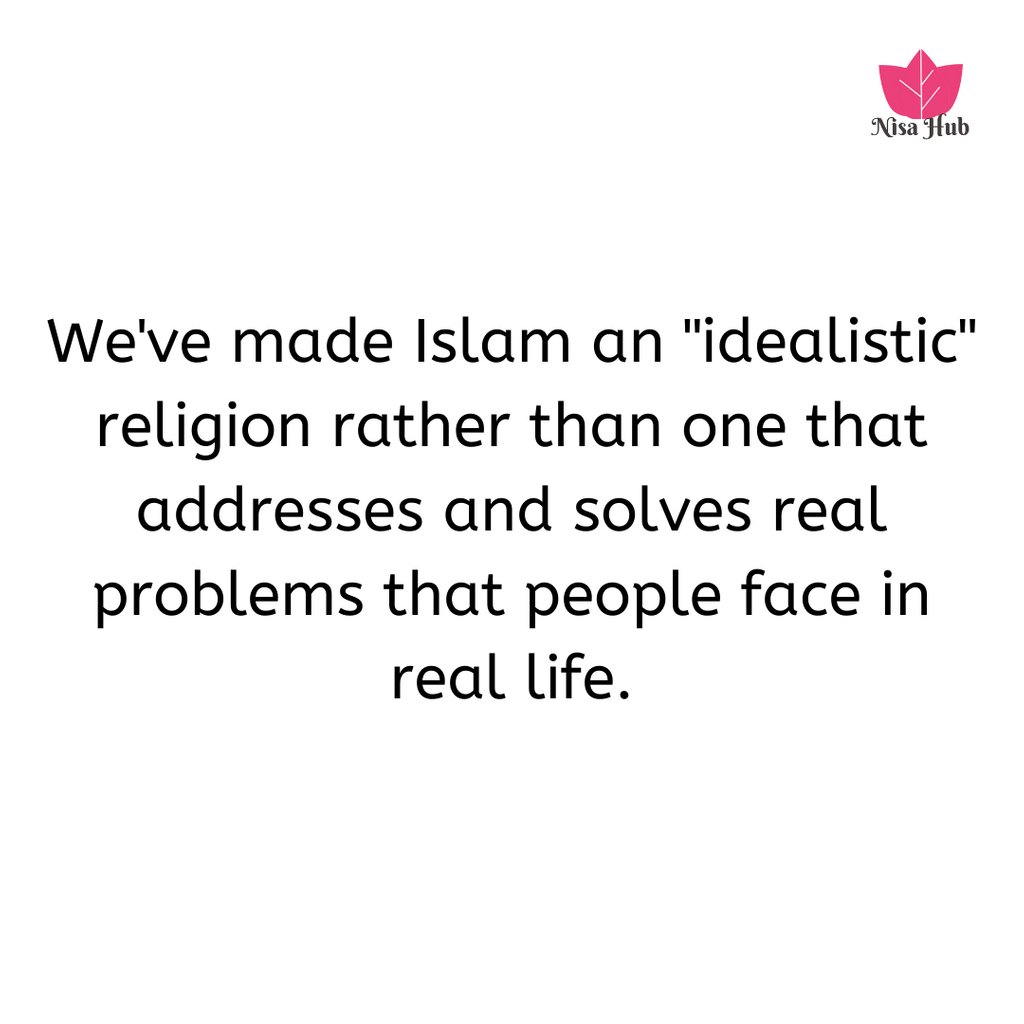 NisaHub's tweet photo. Islam is more than just quote and seeking knowledge. 
It came to solve real problems, abolish real injustice, create solutions and appease the people's broken hearts. 

Islam is a beautiful way of life.

#muslimsocialproblems
#motivationalspeech
#holisticliving https://t.co/2bqegXOFT3