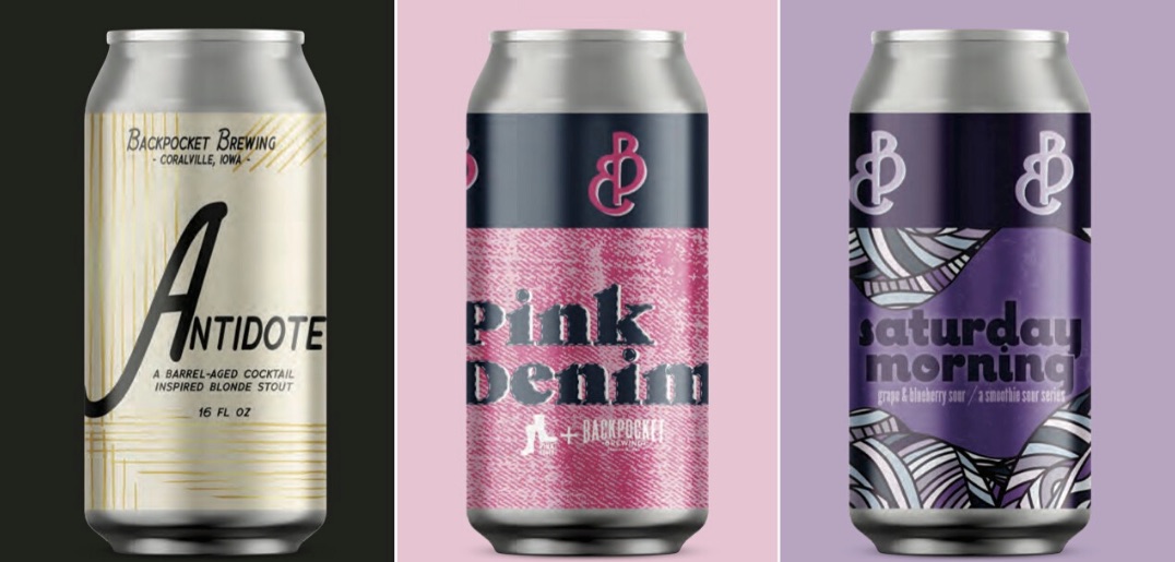 BackpocketBrew's tweet image. NEW RELEASES COMING SOON!
4.17: Pink Denim: Kettle Sour *Pink Boots collaboration.*
4.23: Saturday Morning: Smoothie Sour
4.23: Antidote: BA Blonde Stout All will be available in 16oz/4pack cans in the Coralville Taproom!