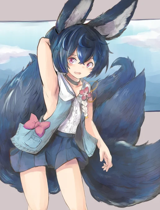 ヨウちゃんかわいい服着てついでにワキ見せて・・・ 