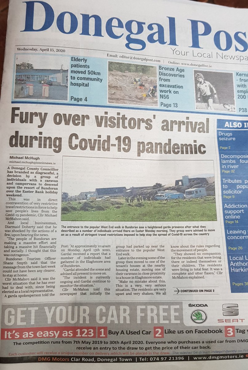 PatriciaMAC10's tweet photo. #CoronavirusLockdown used by bullies to target harrasement of Travelling Community, anger should be directed that ports & airports remain open but as usual media DISTRACT from holding Government to account
#Donegal @SligoTraveller #openborderfortacha #openborders #hoax #lockdown https://t.co/JPpscnszqK