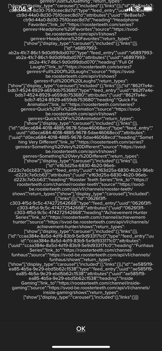 Breluvsyoutube's tweet photo. Anyone else getting this on the RoosterTeeth App? @RoosterTeeth @AchievementHunt https://t.co/StEjvbvgRx