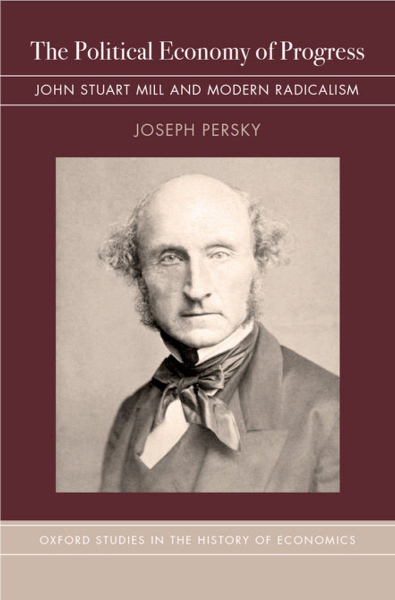 The 30th book in our list is Joseph Persky’s “The Political Economy of Progress: John Stuart Mill and Modern Radicalism” https://www.oxfordscholarship.com/view/10.1093/acprof:oso/9780190460631.001.0001/acprof-9780190460631 #QuarentineLife  #Books  #ReadingList
