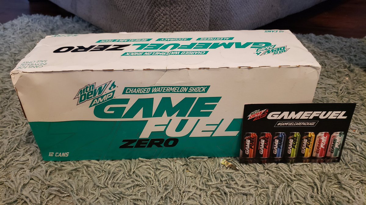 Thanks @GameFuel and @gofooji #GAMEFUELCarePackage