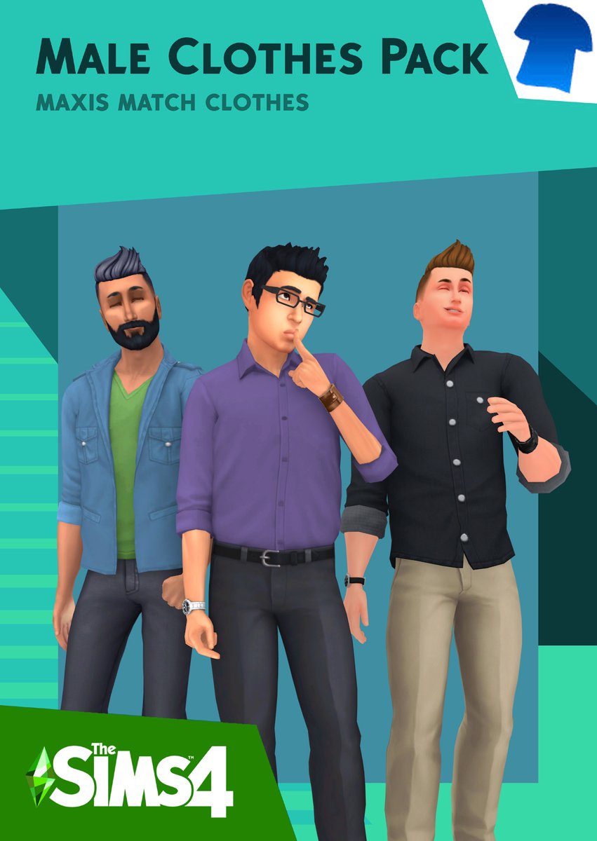 sims 4 maxis match clothes folder