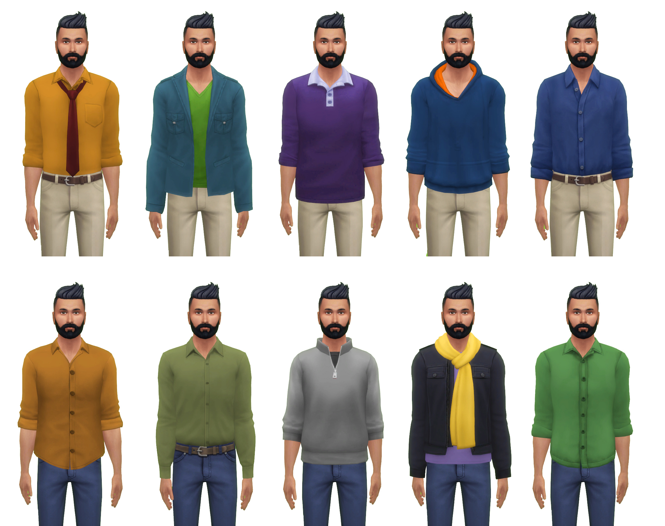 sims 4 clothes men