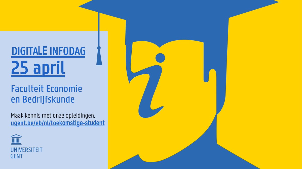 Interesse in het reilen en zeilen van de overheid? Wij bieden een opleiding 'bestuurskunde en publiek management'. Een studie op het snijvlak van politiek, beleid, management, samenleving, economie en recht. Digitale infodag op 25 april <a href="/UGentFEB/">UGentFEB</a>
ugent.be/eb/nl/toekomst…