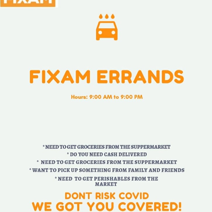 FixamNow's tweet photo. Do you want to save yourself the embarrassment from the police,military &amp; all forces in charge in this lockdown.
Do you wish stay indoor &amp; still get things done?
Do you wish to stay safe from the deadly virus?
We got you!
#COVID19Nigeria #COVIDー19  #Abuja #AbujaTwitterCommunity https://t.co/kW74fJdr8j