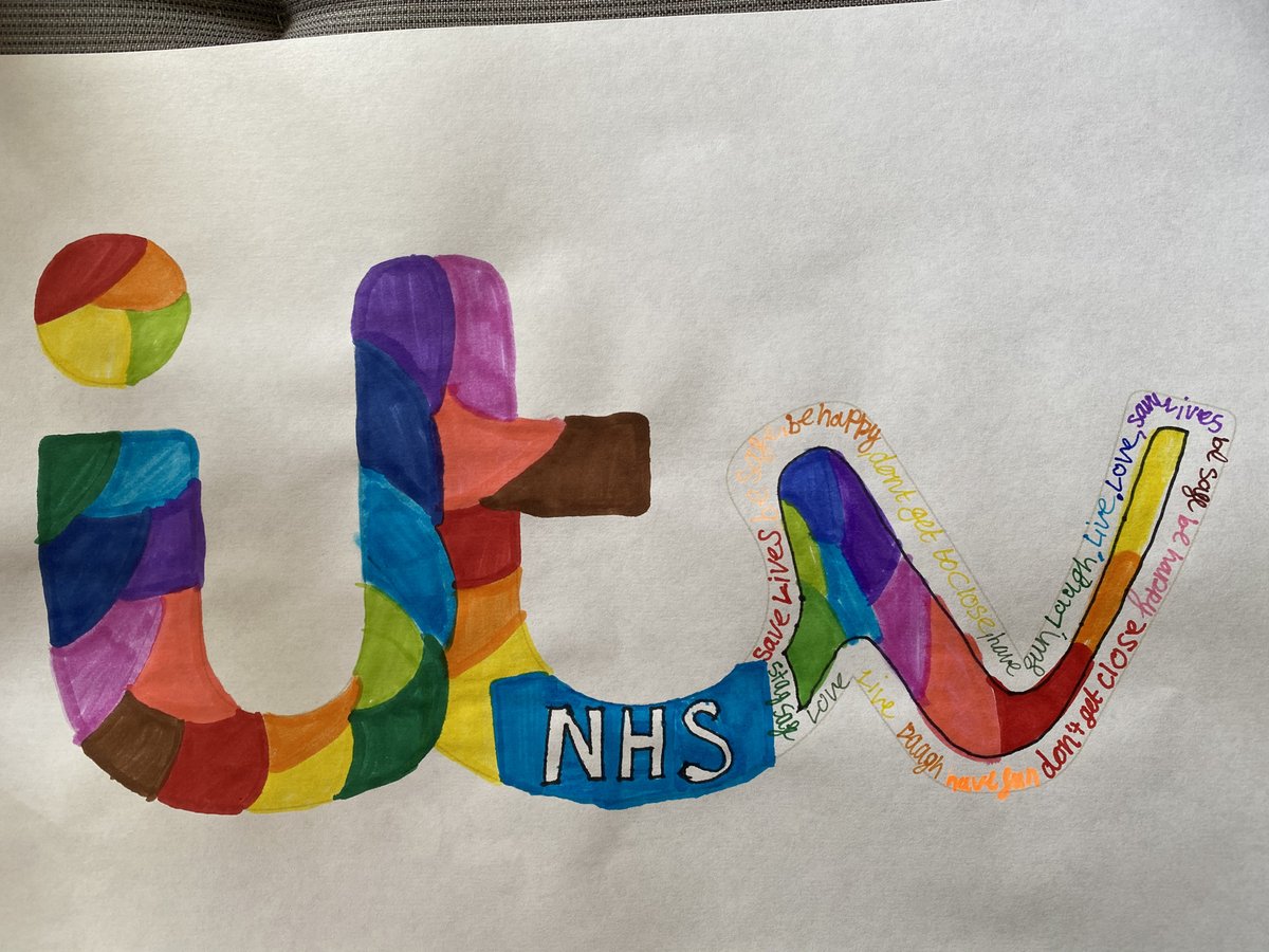 #ITVKidsCreate <a href="/ITV/">ITV</a> @LuttColl   An ITV logo created by my daughter