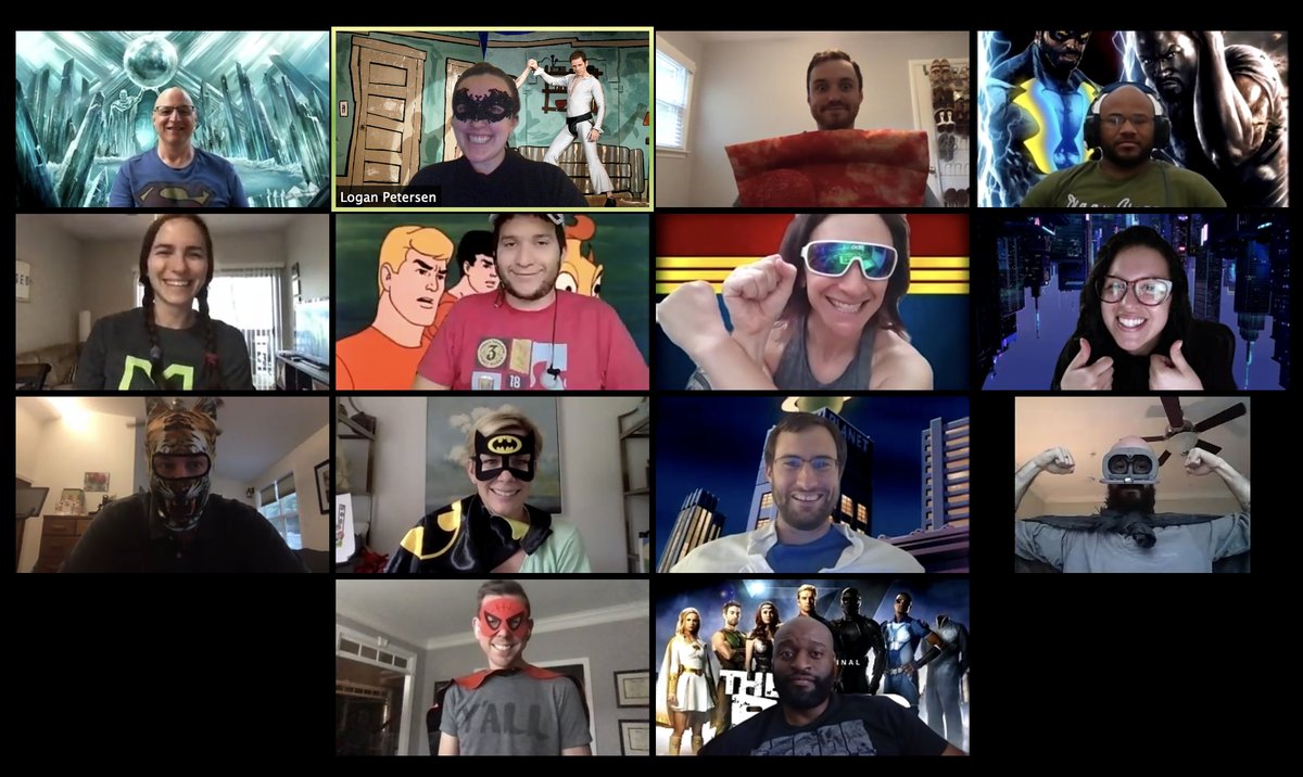 mLevelLearning's tweet photo. #thisisMLevel : Between our themes and music selections, daily check-ins are our way of bringing a bit of fun into #remotework. What are some of the creative ways your team stays connected? 

#HereToHelp #learningstrong #powerofM https://t.co/ckPvwMYEV3