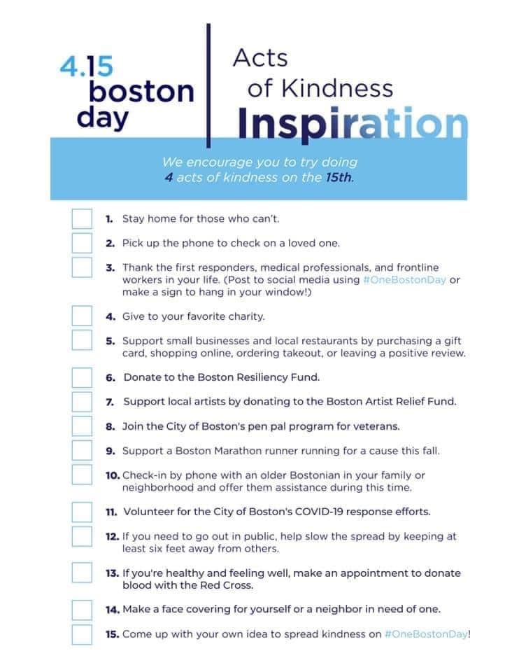 TenaxStrategies's tweet photo. Acts of Kindness Inspiration on #OneBostonDay  
How will YOU #MakeADifference today? https://t.co/5JUJbC3CrG