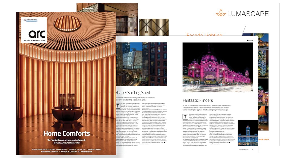 lumascape1's tweet photo. Check out the latest edition of @arc_mag featuring @lumascape. Read now https://t.co/Uukc4evgnk
______________
#lumascape #architecturallighting
#facadelightingreimagined
#lightingdesign #lightingsolutions
#lighting #arcmagazine https://t.co/1Uj2vcF0IT