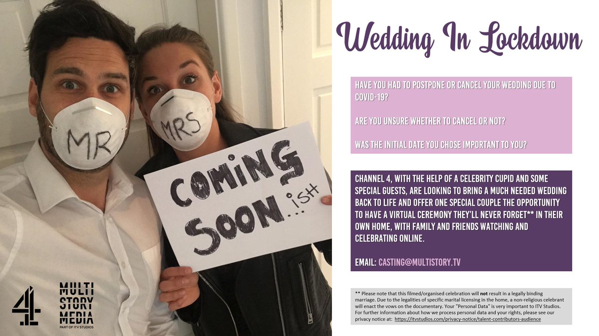 We’re Looking For A Fun Loving Couple For A New TV Show For <a href="/Channel4/">Channel 4</a>
 
Please Tag Anyone You Think Would Suit And Feel Free To Share. Thanks. #Quiz