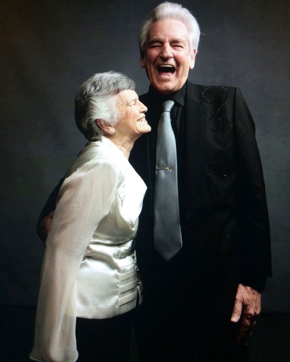 Jean and Del McCoury still lovin and laughin over 50 yrs ! #laughteristhebestmedicine #DCPHOTOSOFJOY #musicismedicine Check out Del McCoury Band and you will smile too ! @delmccouryband @ronniemccoury @robmccoury @recordingacademy #grammys