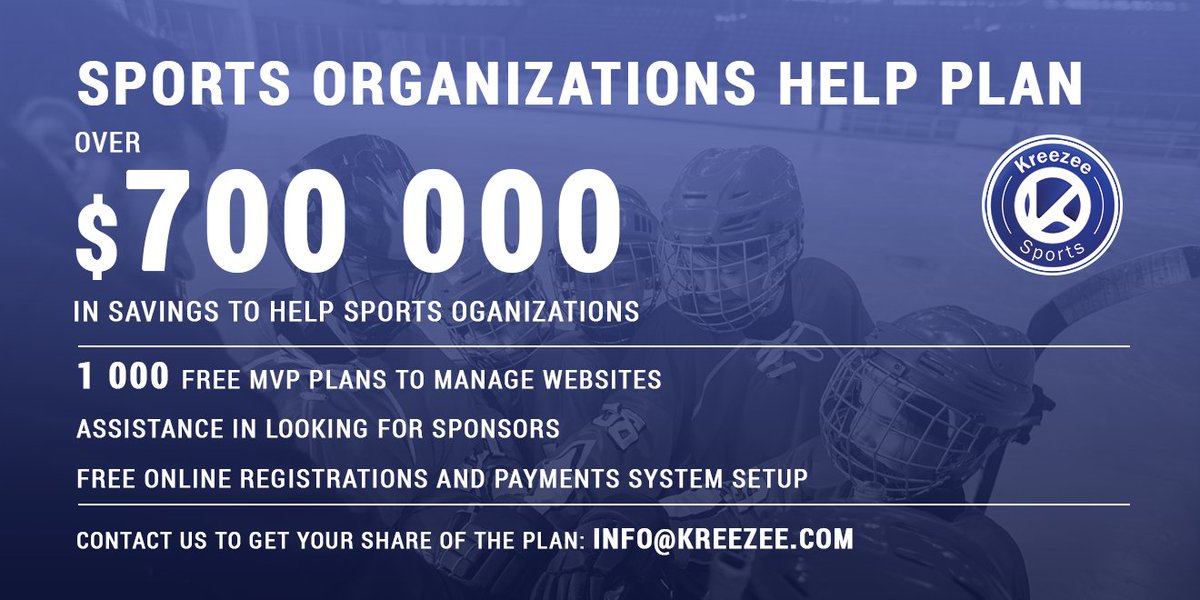 A $700 000 Help Plan for Sports Organizations!

kreezee.com/aide-aux-organ…