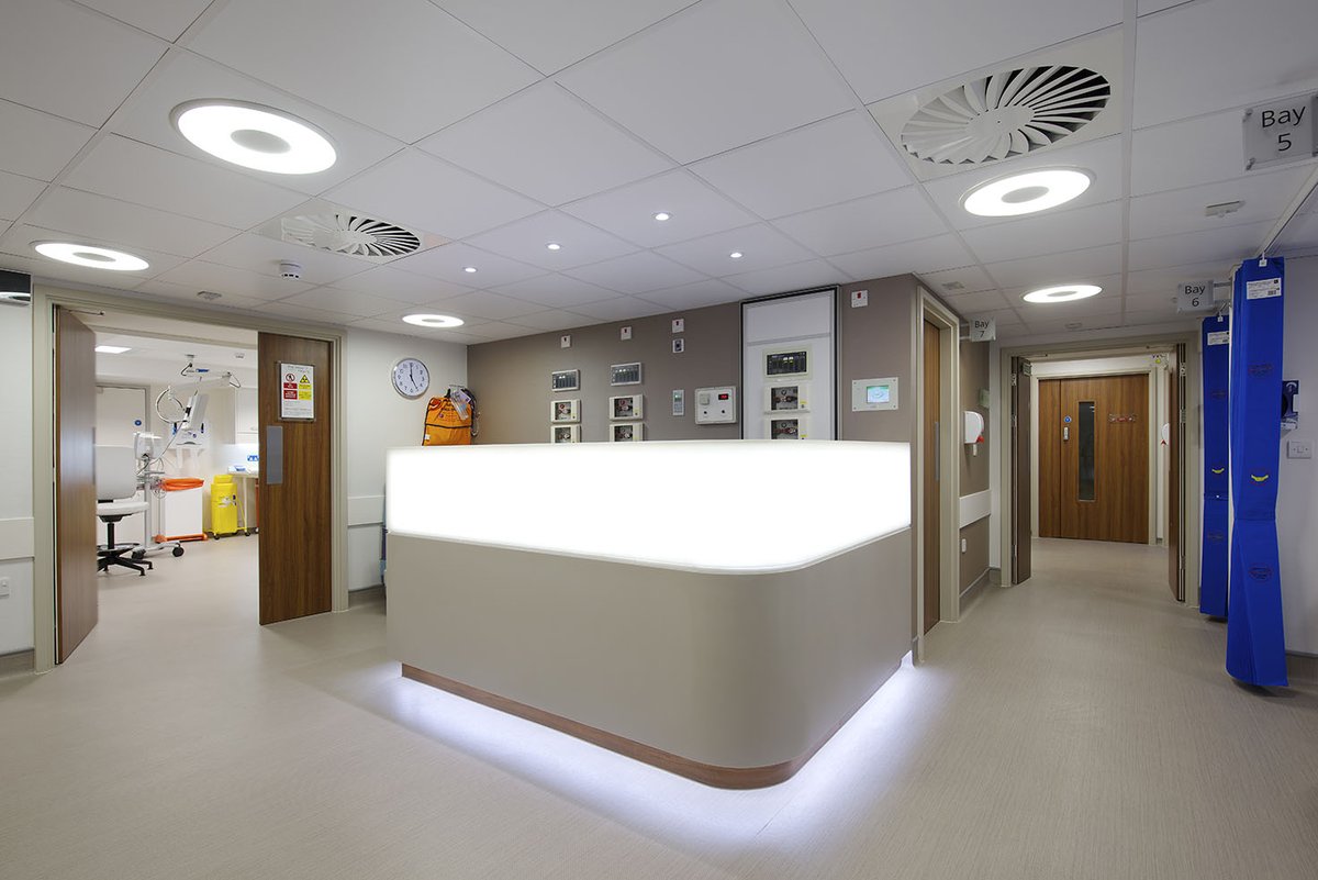 Corian is a great material to use within any wellness and healthcare environment. Check out this project where we crafted two desks from Corian. reynoldscollcutt.co.uk/case-study/the… 
For a list of benefits - corian.uk/corian-r-for-h…
#commercialfurniture #bespokejoinery #MadeInBritain